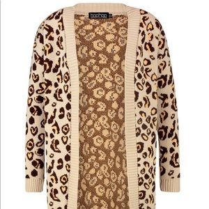 Leopard cardigan